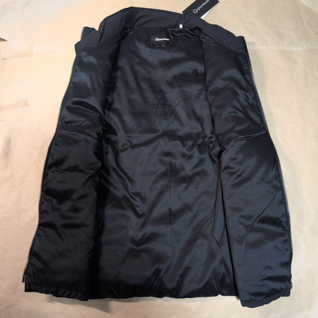 テーラーメイド:メンズ:Lサイズ:中綿ベスト:黒