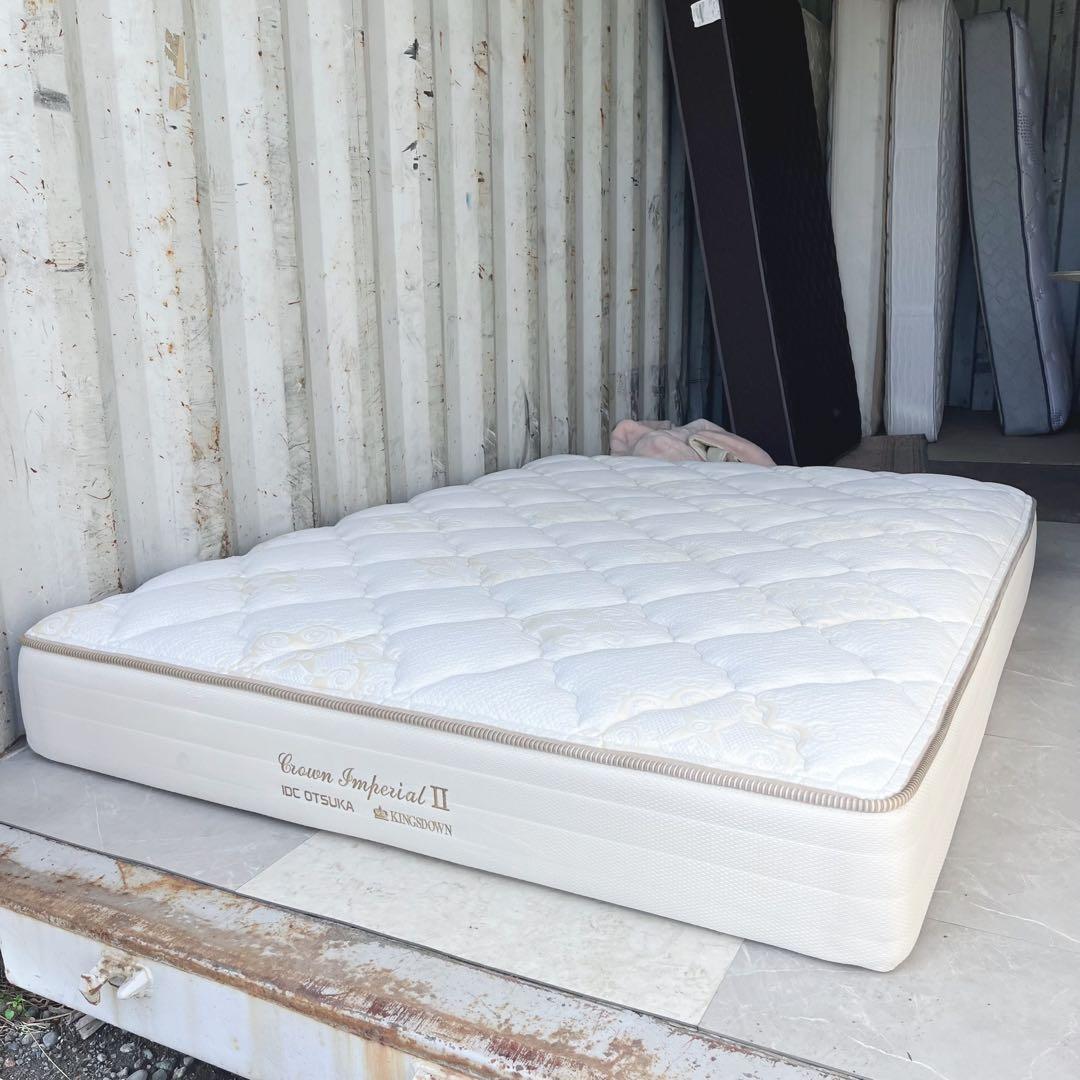 取付無料！IDC大塚 キングスダウン クラウンインペリアル2 ダブルマットレス