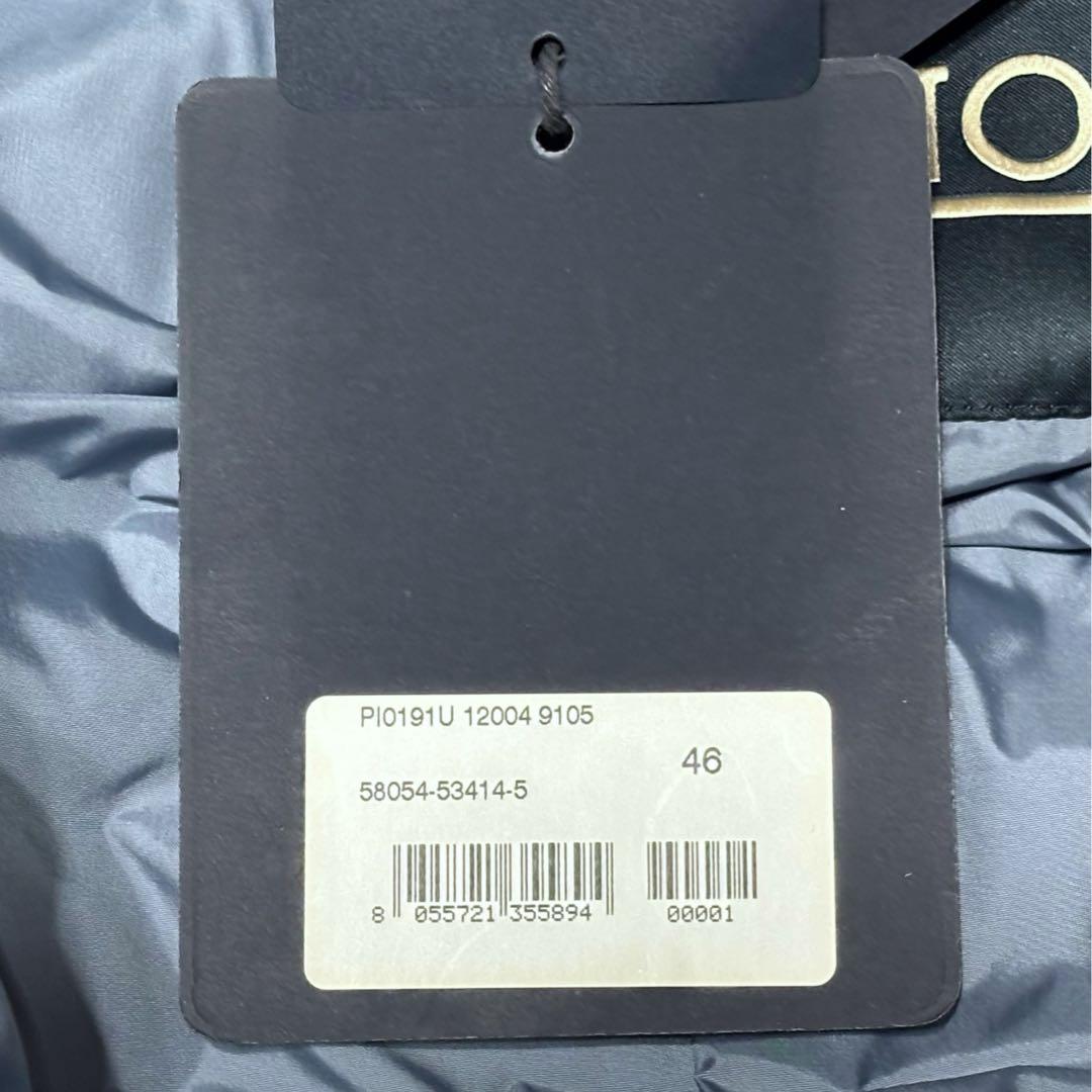 HERNO POLAR-TECH フーデッド ダウン ジャケット ブルー系