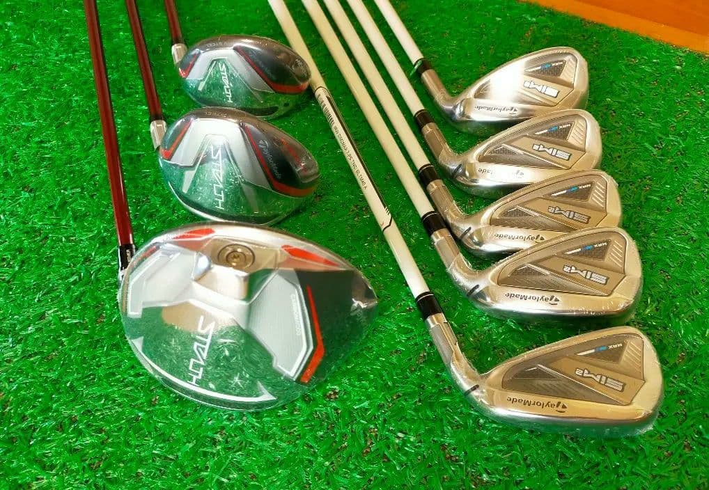 大人気即完売30万相当新品レディース大人気SIM2ステルス全テーラーメイド8本