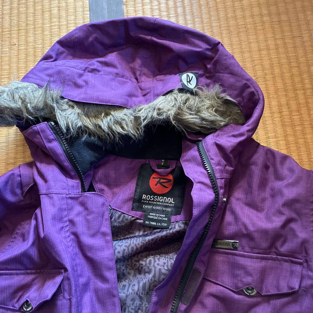 ロシニョール　ROSSIGNOL 紫 スノーボードウェア 女性用　スキー　美品