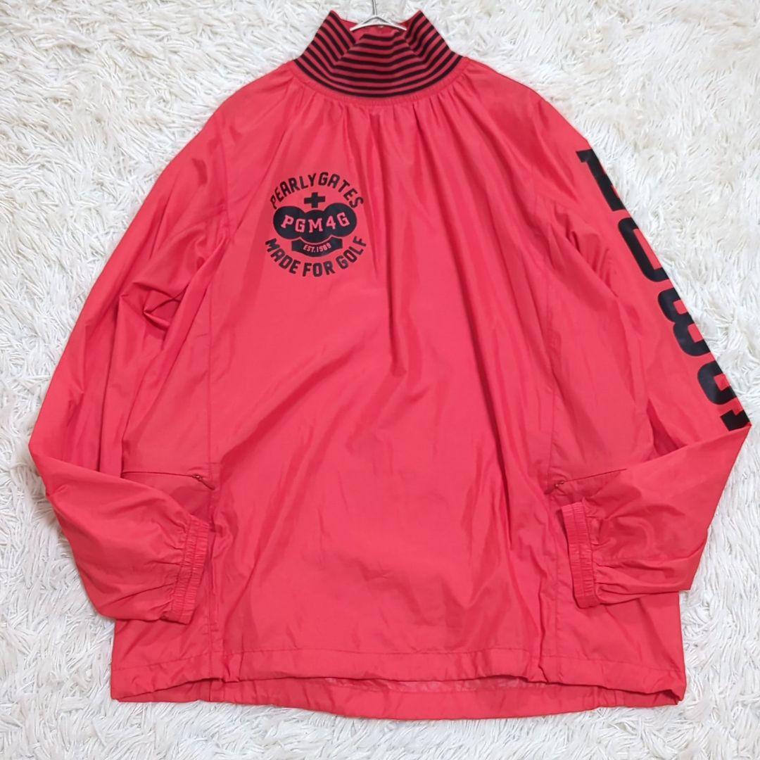 未使用級 パーリーゲイツ 1 ツインスニード 蓄熱 ジャケット セットアップ 赤