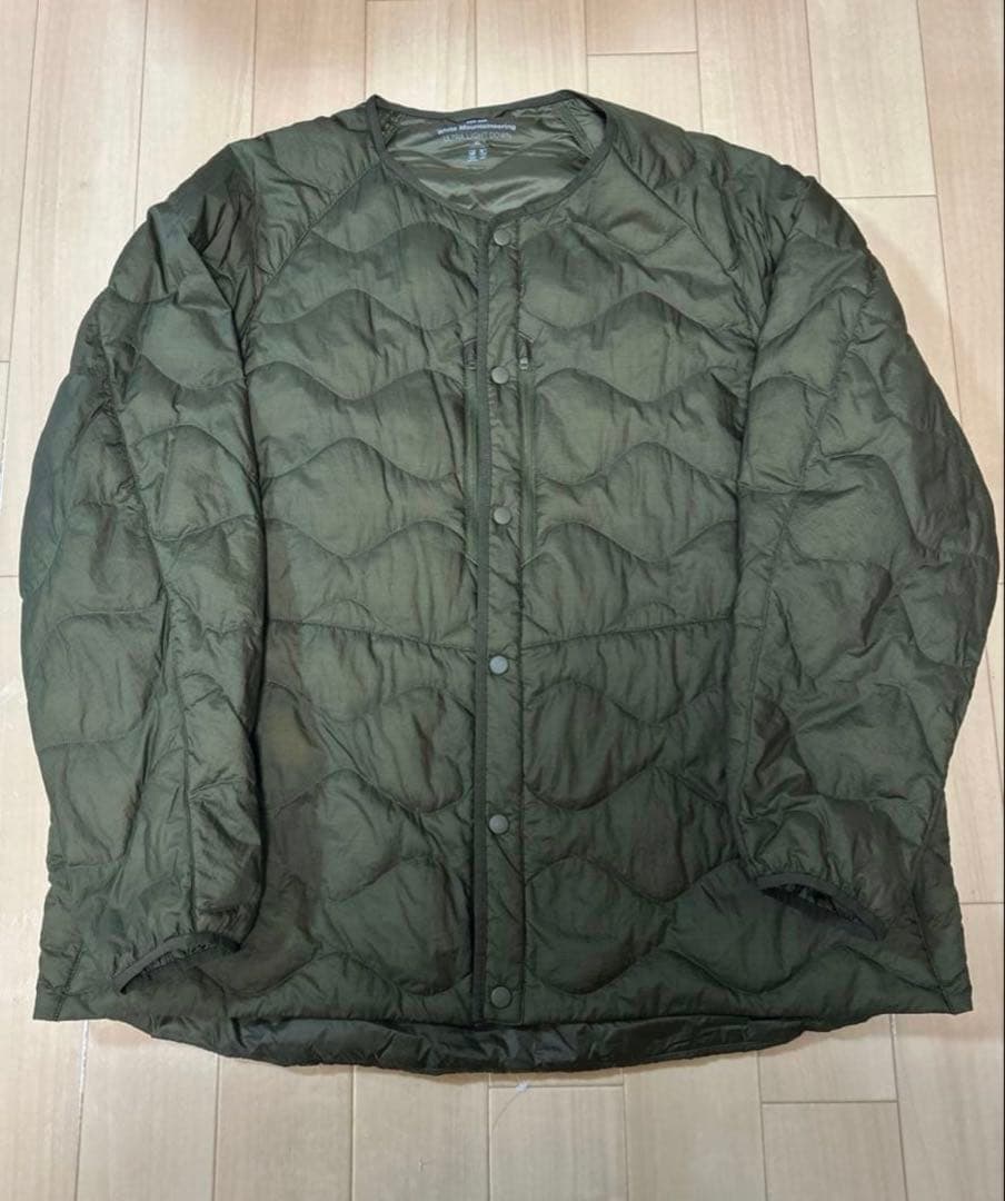 【maru】4XL UNIQLO ホワイトマウンテニアリング ダウン