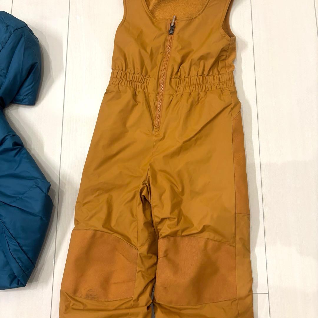 コロンビア キッズスキーウェア スノーウェア 上下 120〜130 リバーシブル