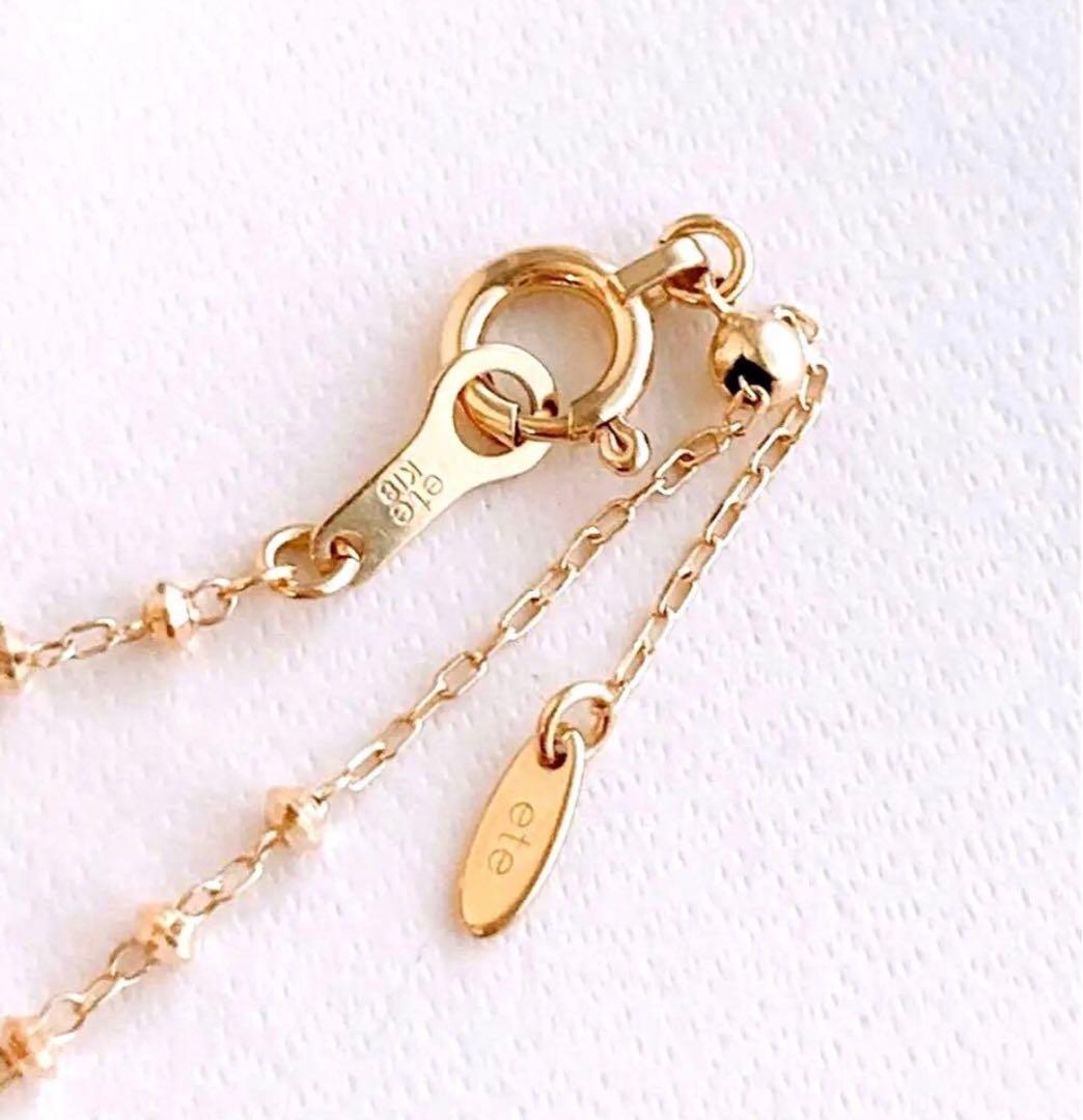 美品❗️ete エテ　k18YG e_Grain ブレスレット