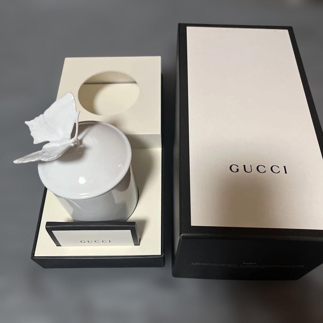 GUCCI バタフライキャンドル リチャードジノリ