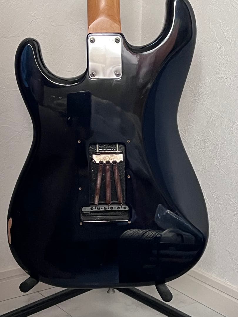 Greco エレキギター 黒 ストラトキャスタータイプ