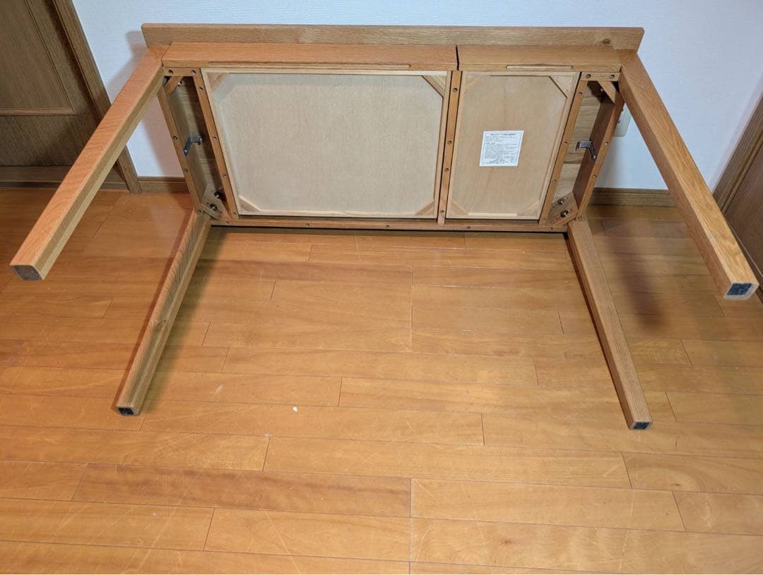 ■送料込■無印 MUJI 無垢材 木製デスク オーク材 事務デスク 学習机