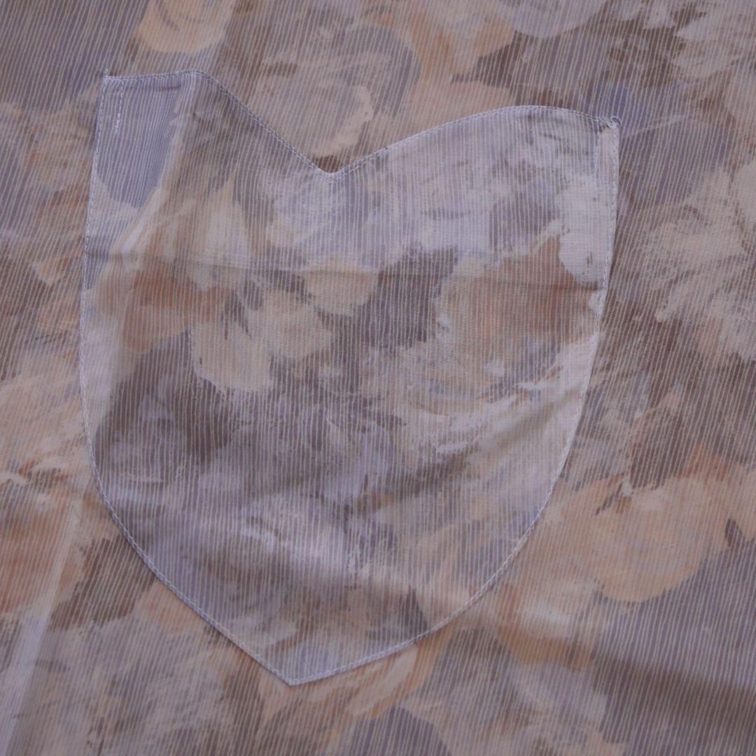 サラサラ生地の夏向け薄手☆エプロン（フリーサイズ）