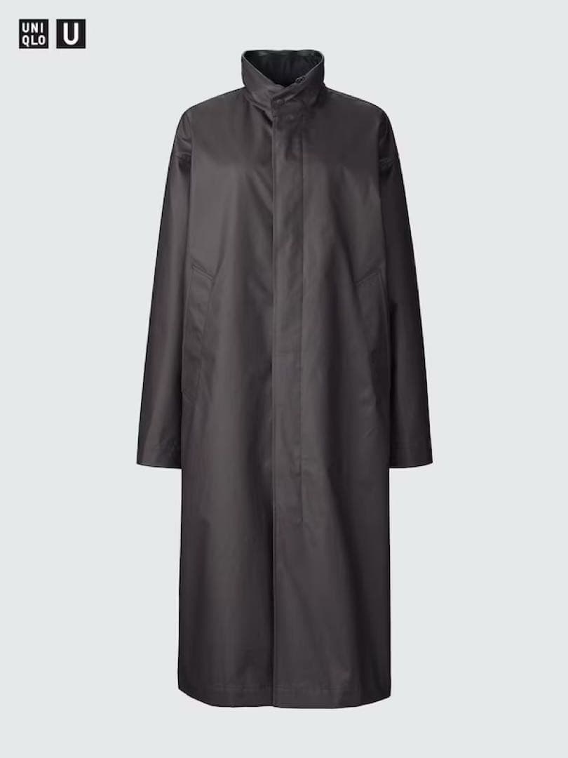 MAISON KITSUNÉ チェスターコート Mサイズ ダークグレー MAISON