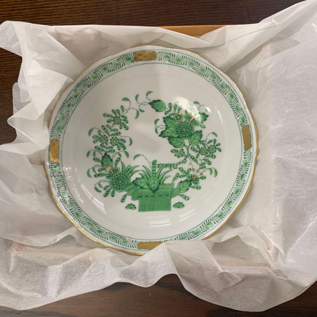 再お値下げ☆ヘレンド インドの華 フルーツボウル 箱付き