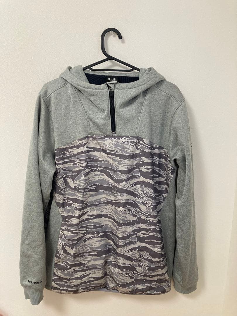 アンダーアーマーグレー　セットアップ　L