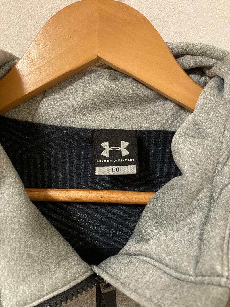 アンダーアーマーグレー　セットアップ　L