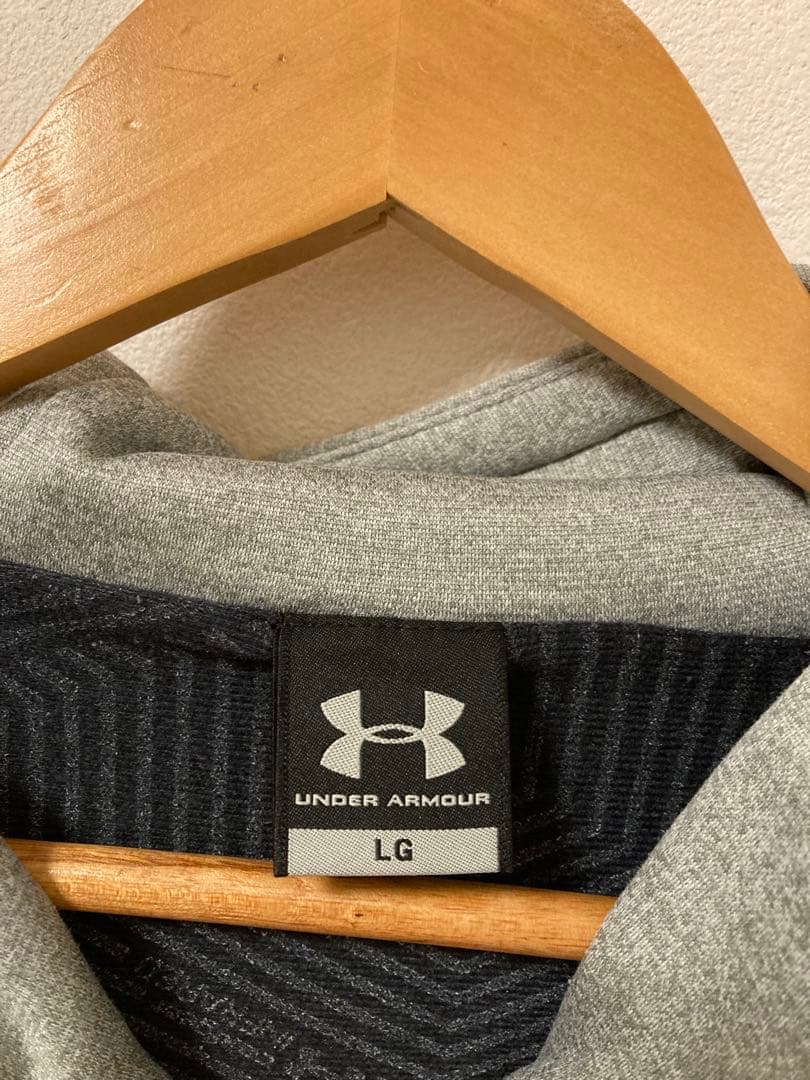 アンダーアーマーグレー　セットアップ　L