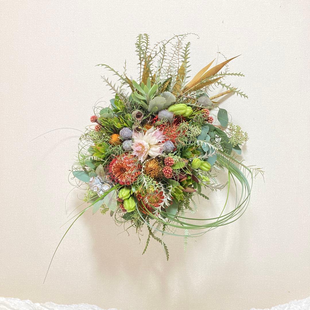 創作リース　ワイルドフラワー