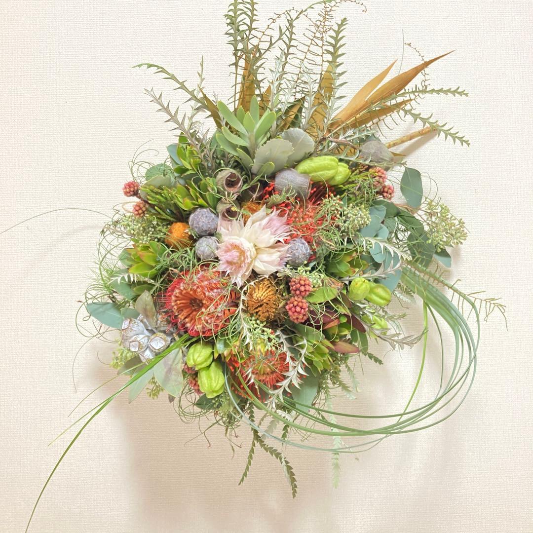 創作リース　ワイルドフラワー