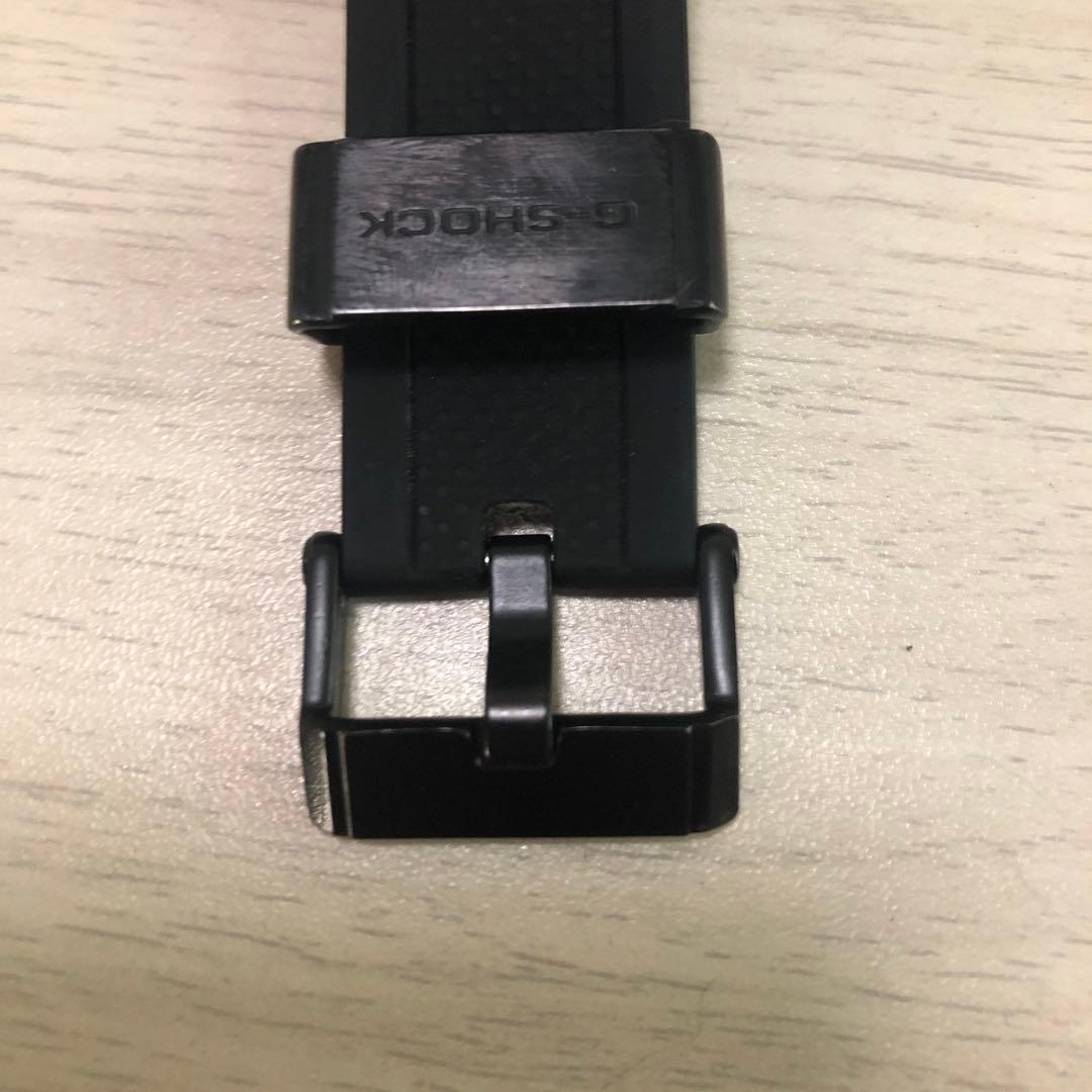 G-SHOCK カーボンブラック ラバーベルト クロノグラフ