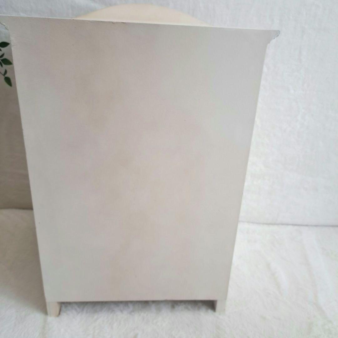 salut サリュ ロココ調 キャビネット ガラス飾り棚 ホワイト 白