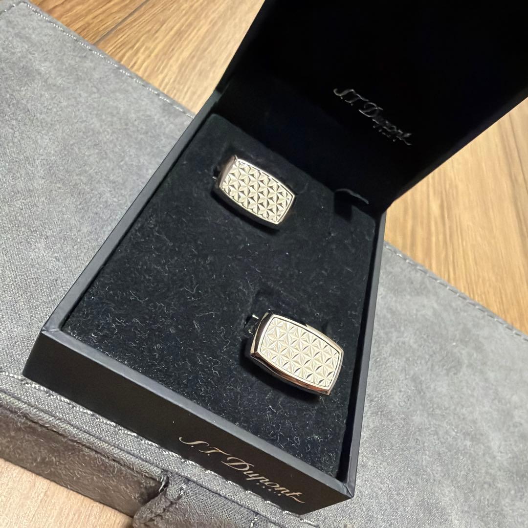 美品】デュポン S.T. DUPONT ファイヤーヘッド カフス 付属品あり
