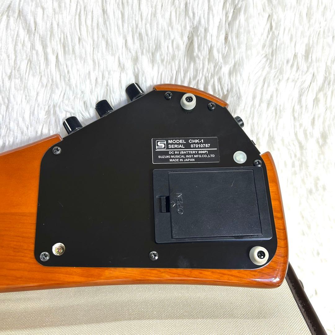 【美品】SUZUKI 電気大正琴 こはく CHK-1 ソプラノ