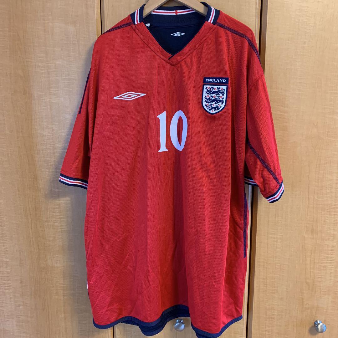 未使用　オーウェン　10番　イングランド代表　リバーシブル