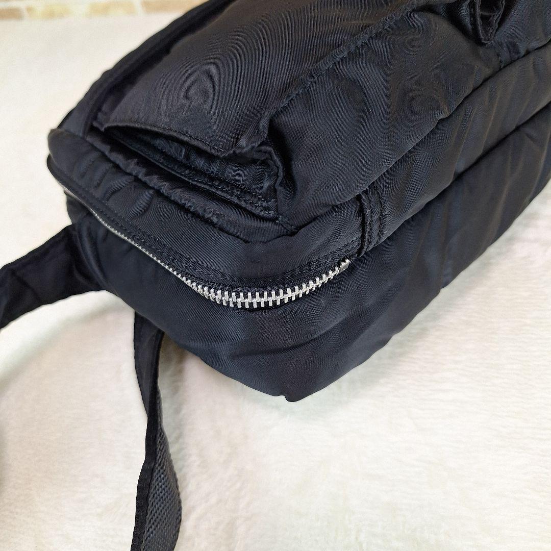 PORTER 2層式 タンカー ショルダーバッグ 男女兼用 ブラッ