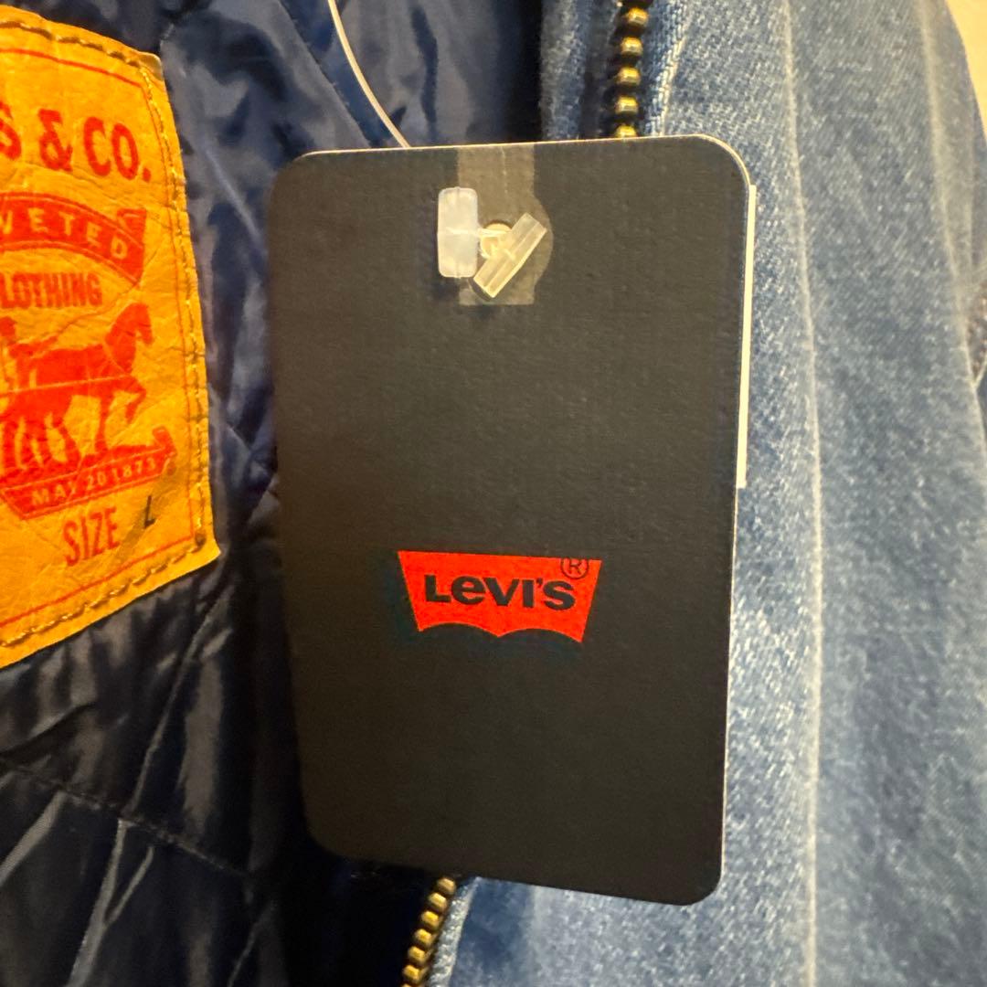 LEVI'S フード付きデニムジャケット L