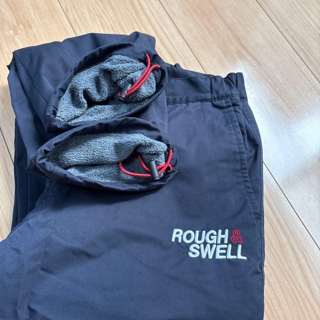 ⭐️本日のみお値引き価格⭐️ROUGH SWELL ネイビー パンツ　裏スウェット