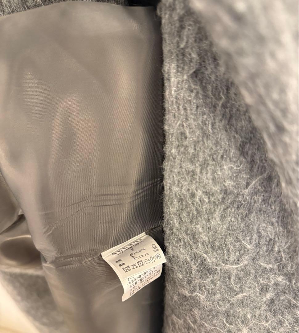 本日限定値下げ 美品 anuans ビッグラペルシャギーコート