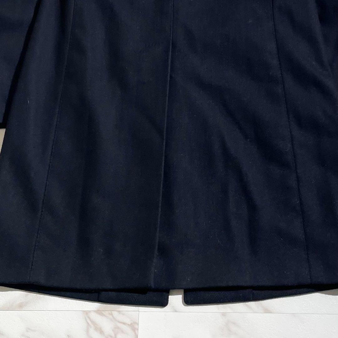 極美品 ラルディーニ ブートニエール チェスターコート ヘリンボーン 【127