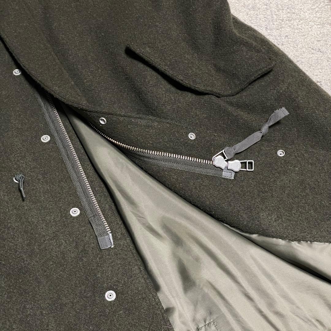 真冬向け 肉厚 中綿 M65 ウール モッズ コート