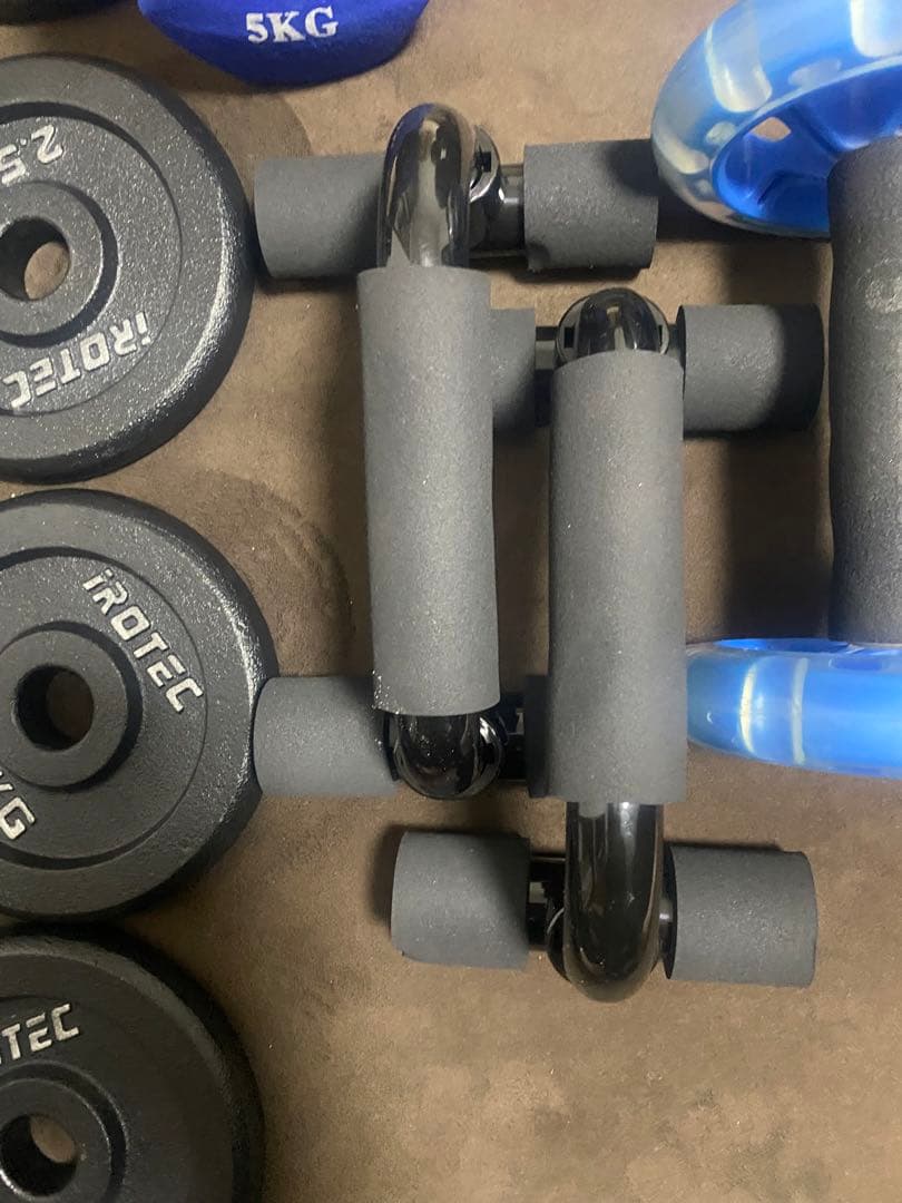 muscle power set ダンベル、懸垂バーetc...