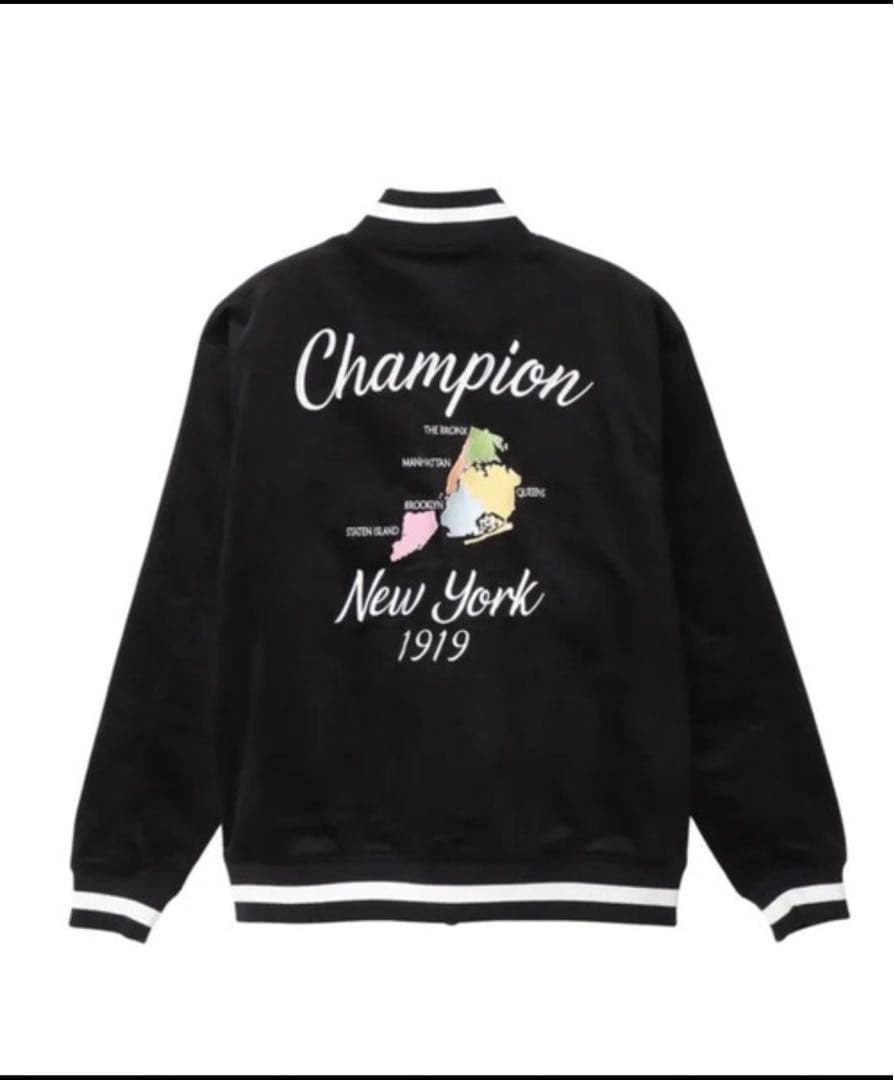 Champion NEW YORK SOUVENIR JACKET メンズ