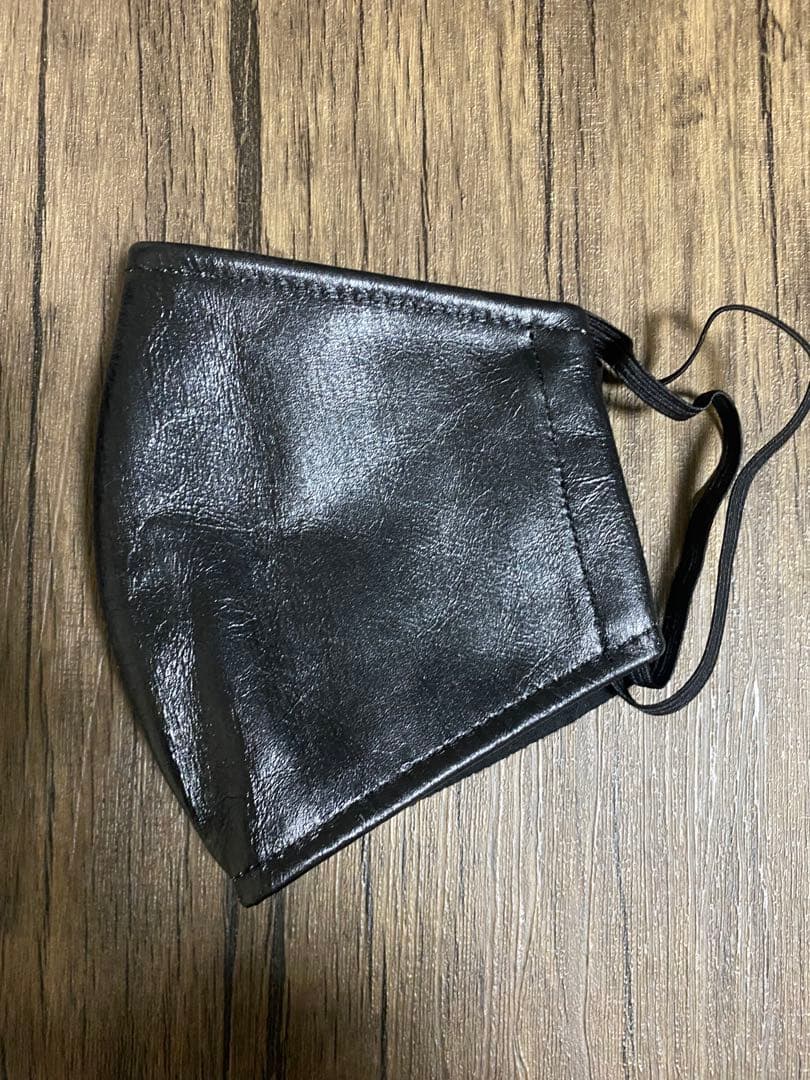 【限定値下げ】《レア》yohji yamamoto レザーマスク　新品未使用