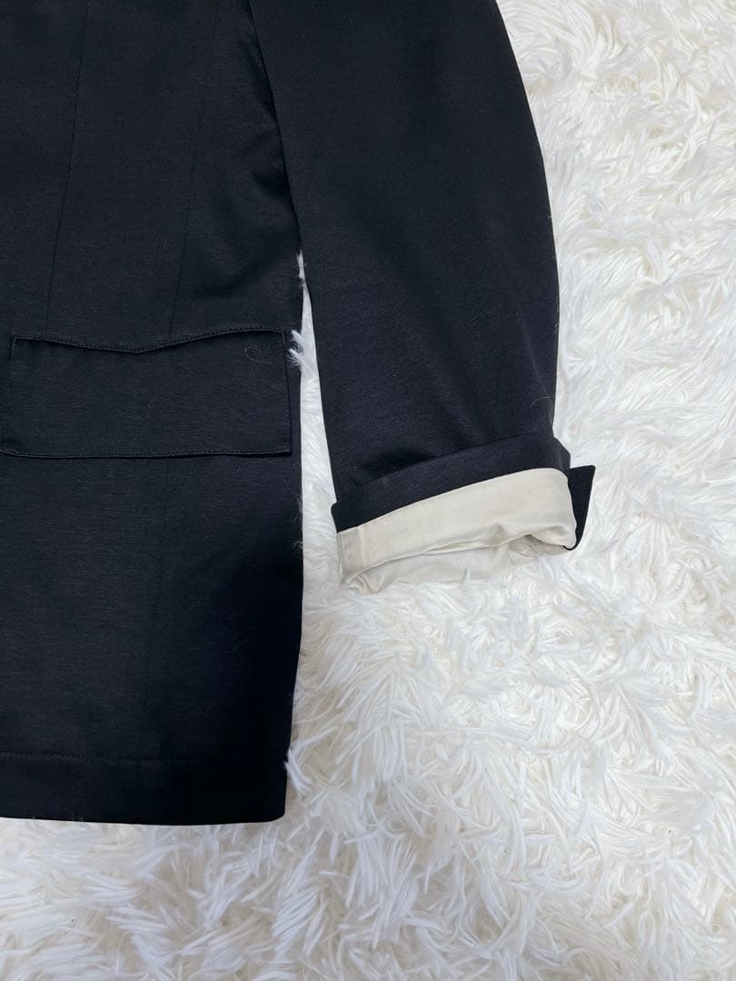 PaulSmith ポールスミス　テーラードジャケット　花柄　ブラック　L 美品