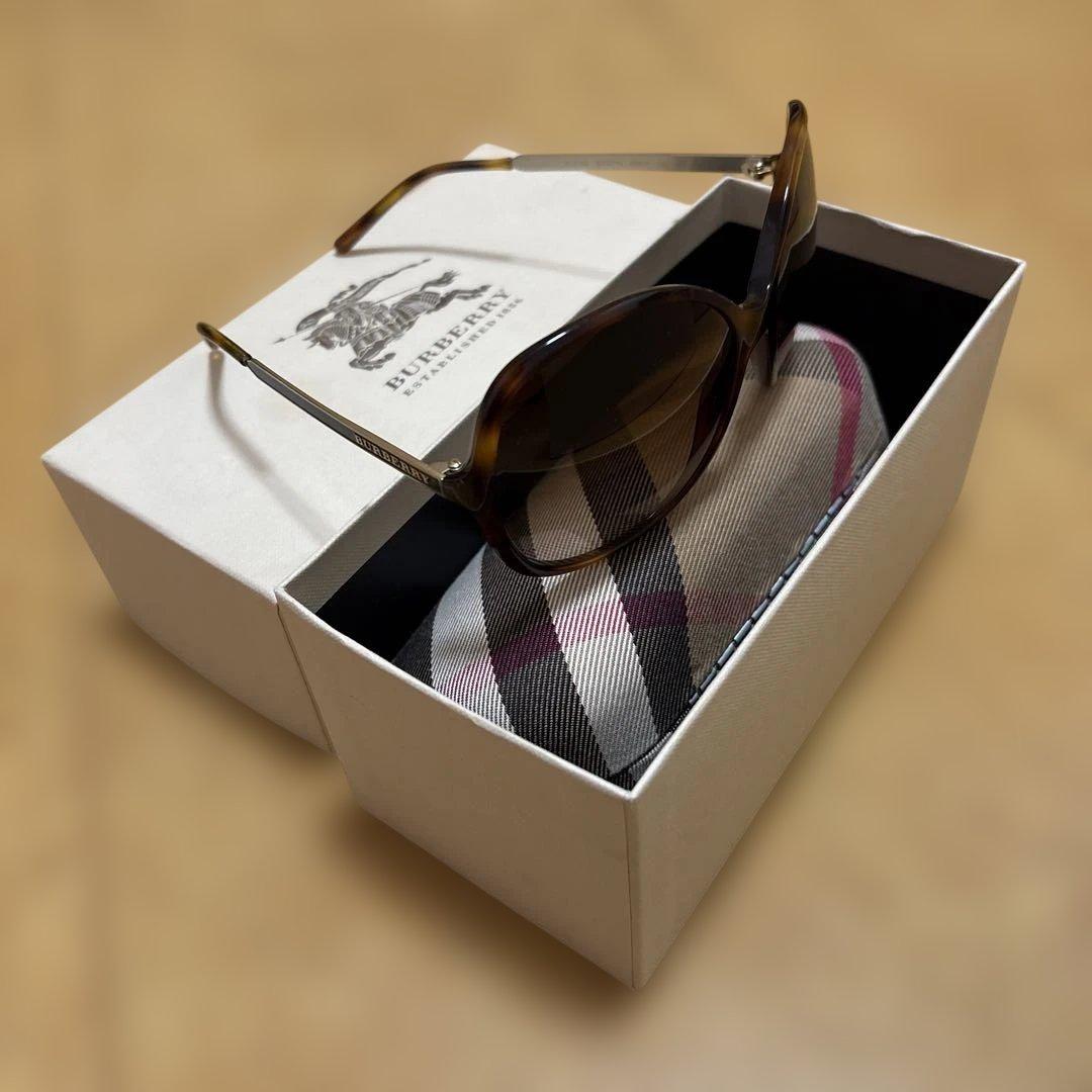 BURBERRY ブラウン サングラス ケース付きBURBERRY ブラウンサングラス