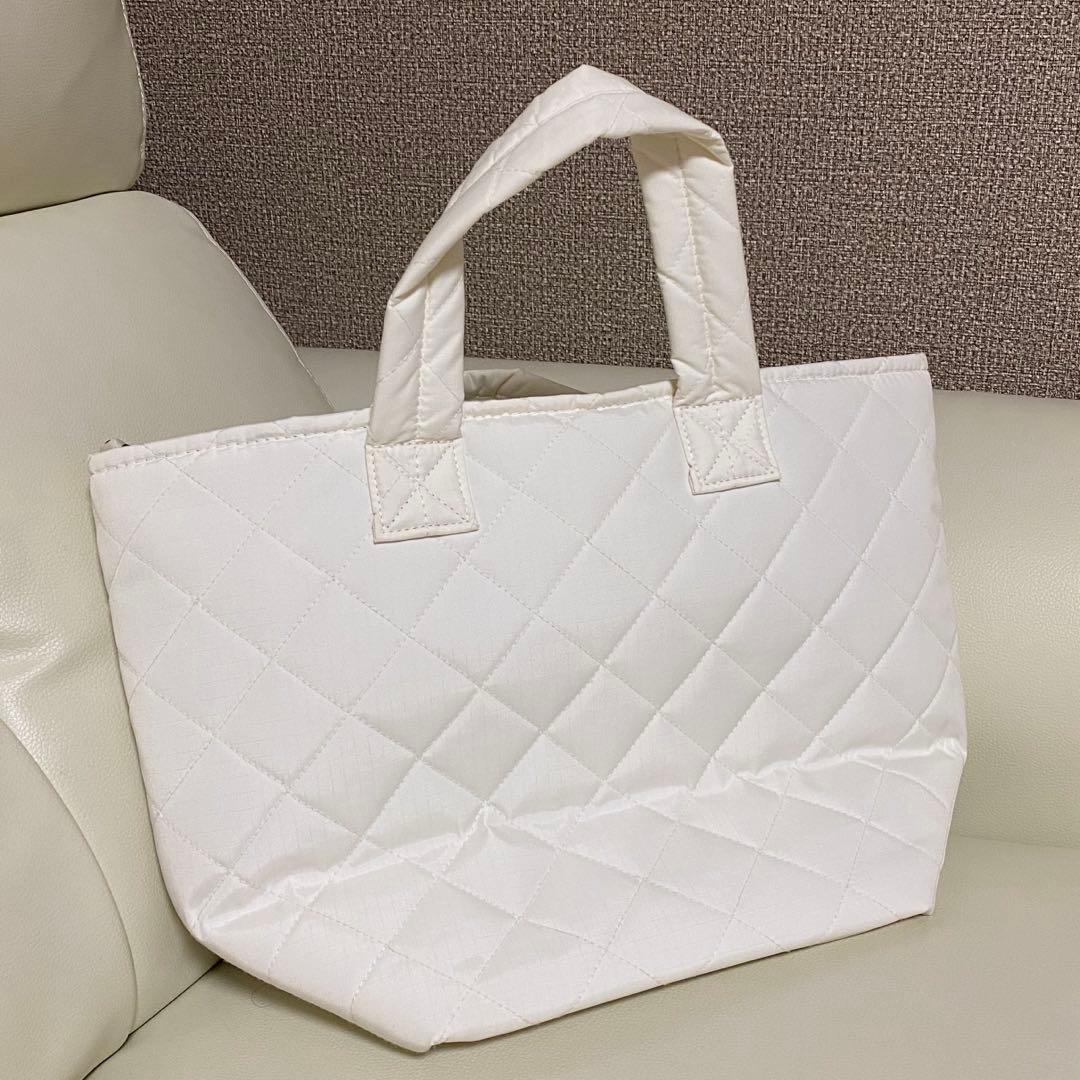 神崎恵 レスポートサック コラボ メレンゲホワイトキルト バッグ