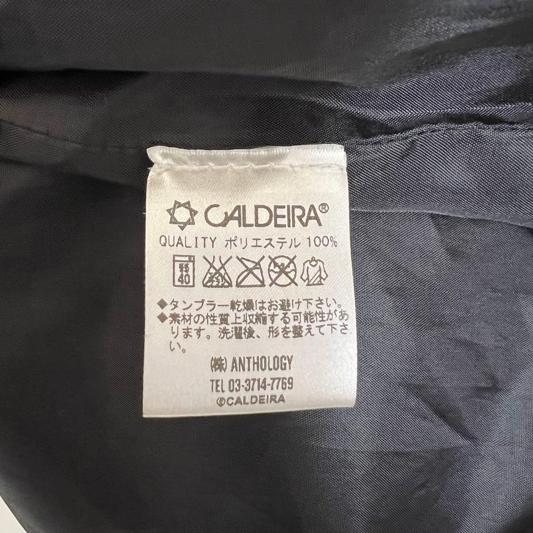 CALDEIRA キャルデラ ベンチコート ブラック フード付 中綿 防寒