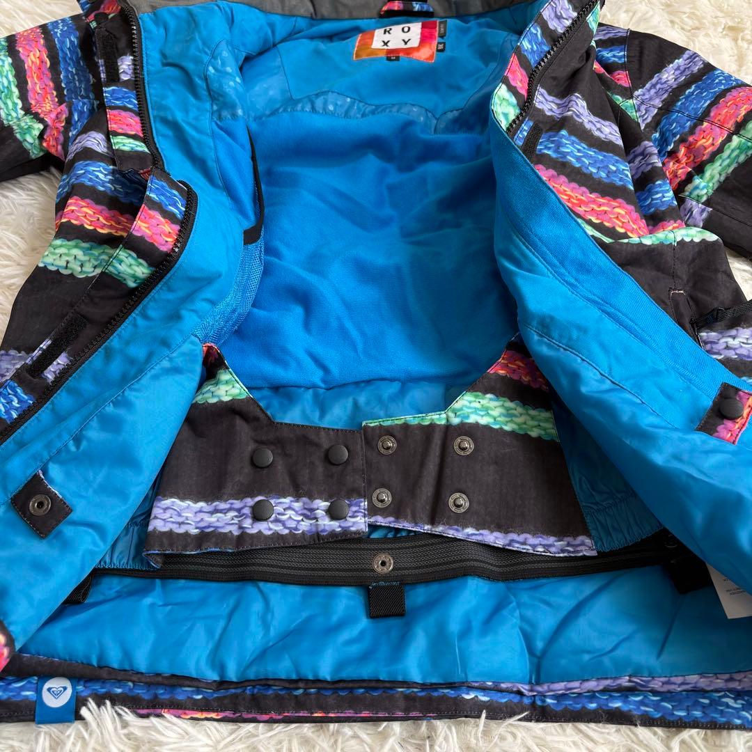 美品 ROXY スノーボードジャケット Mサイズ　アシックスarg パンツL