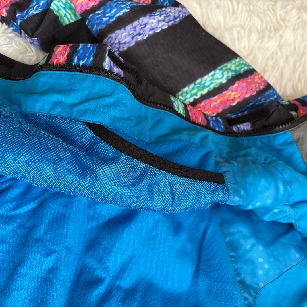 美品 ROXY スノーボードジャケット Mサイズ　アシックスarg パンツL