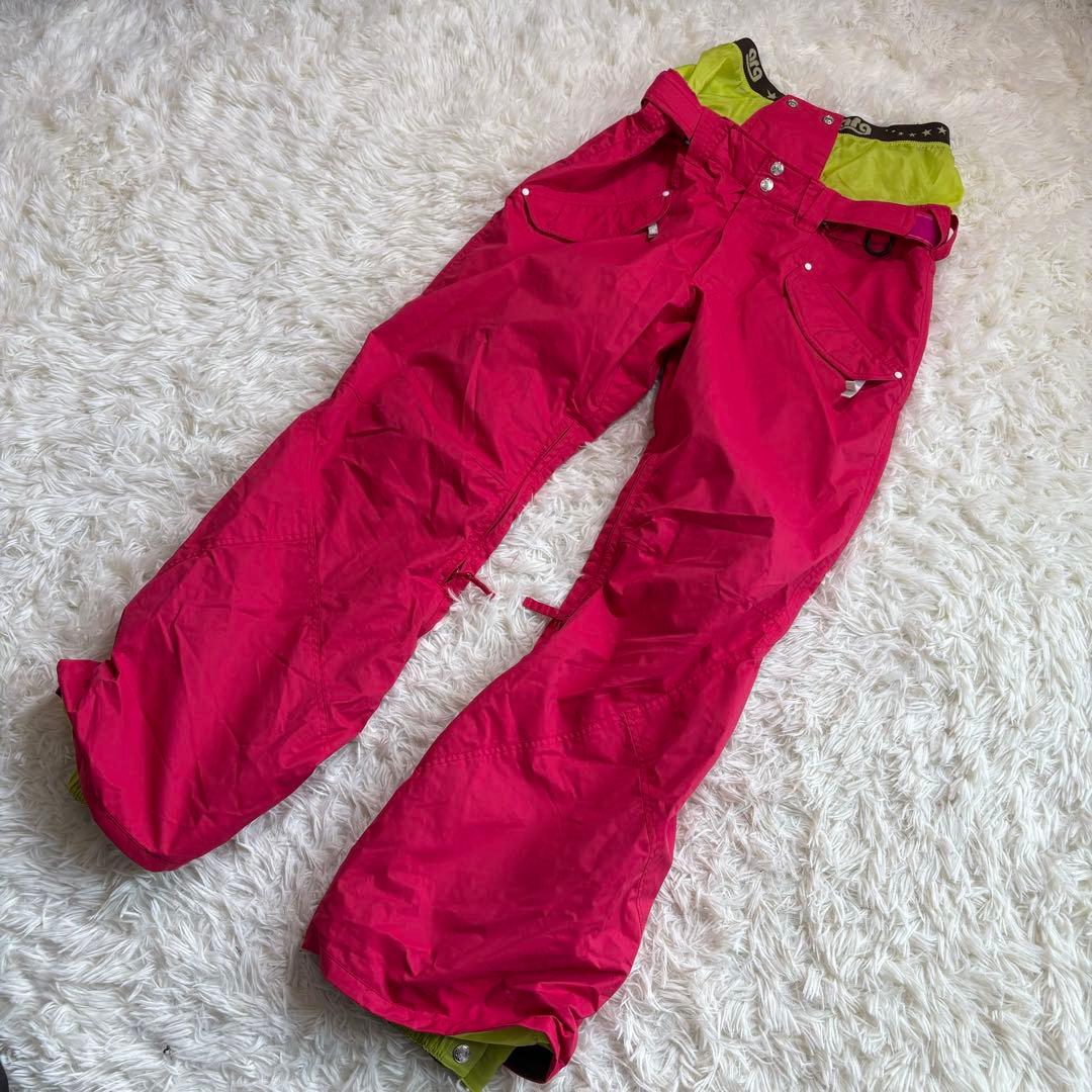 美品 ROXY スノーボードジャケット Mサイズ　アシックスarg パンツL