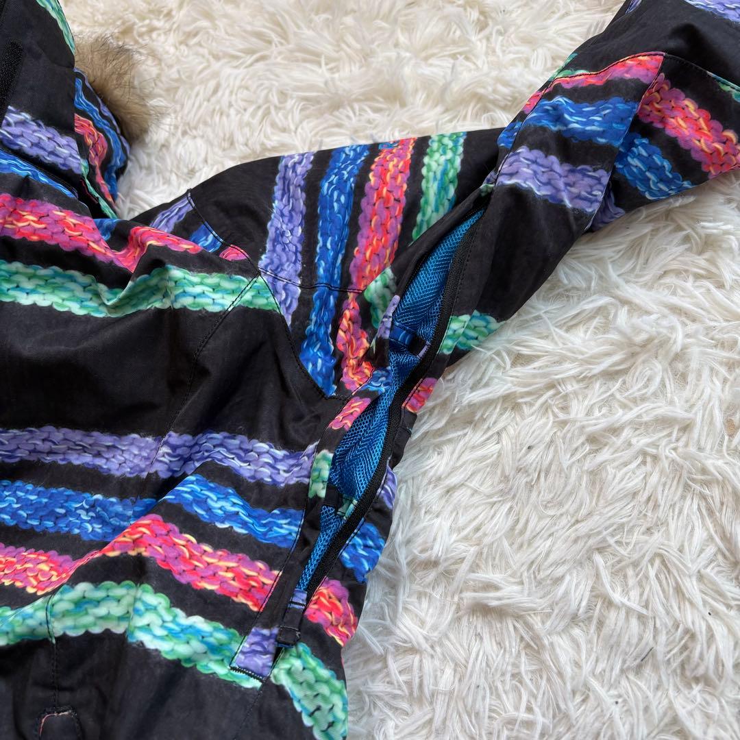 美品 ROXY スノーボードジャケット Mサイズ　アシックスarg パンツL