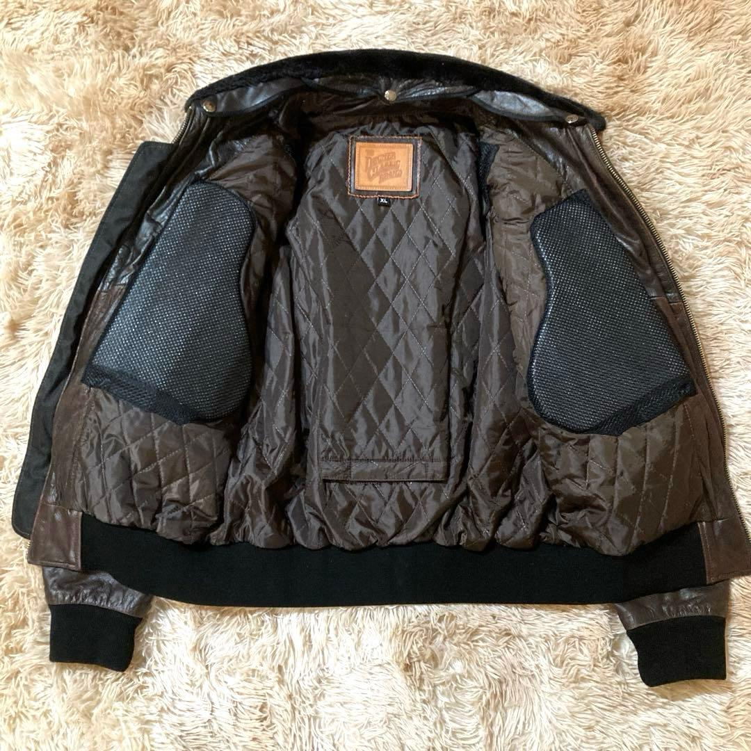 【良品】デグナー　G-1タイプ　カウレザーライダース ビッグサイズ　XL