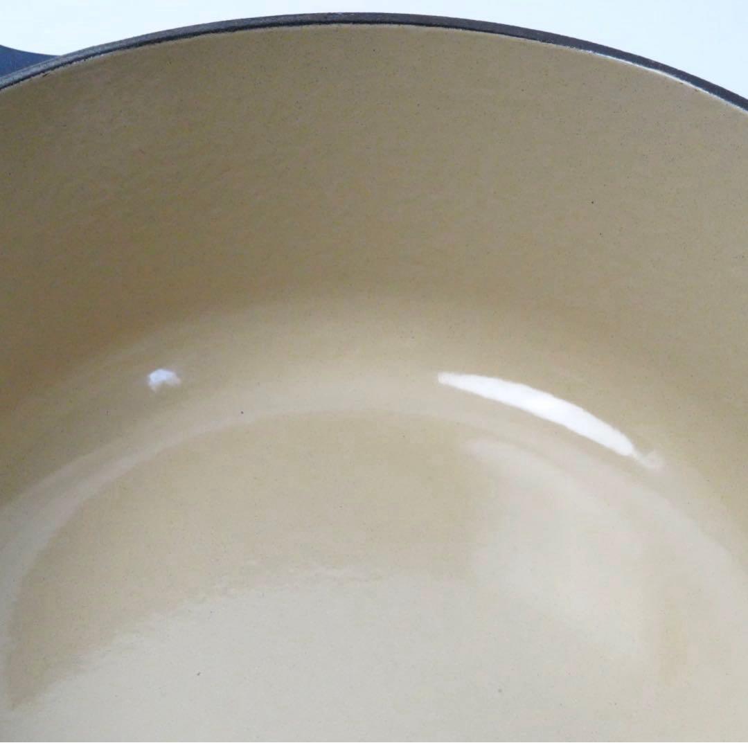 【新品】LE CREUSET　ココット ロンド ミッドナイトブルー　20cm