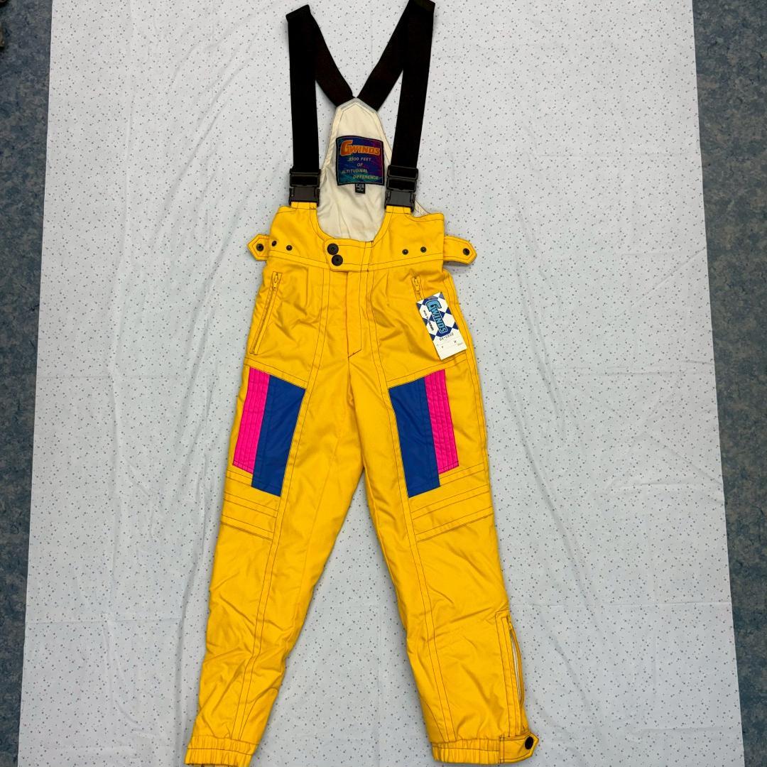 新品未使用】ゴールドウイン スキーウェア 上下セット M レトロ 派手