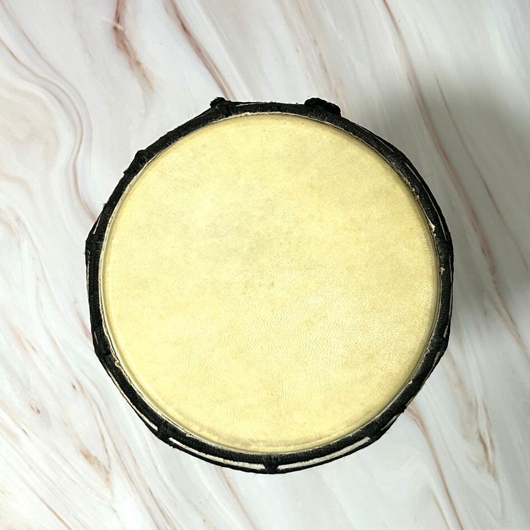 【美品】ジャンベ 17.5cm×31cm 1.27kg★ジェンベ　太鼓★民族楽器