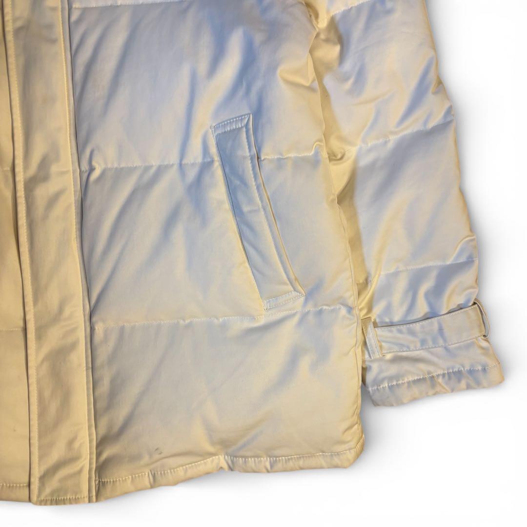 Yohji Yamamoto ダウン リアルファー ヨウジヤマモト ホワイト