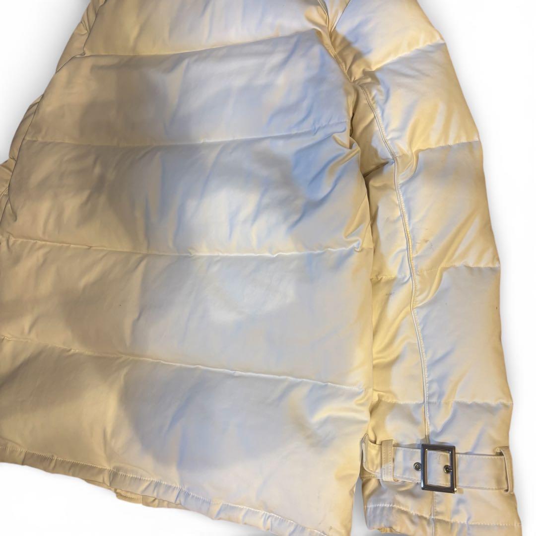 Yohji Yamamoto ダウン リアルファー ヨウジヤマモト ホワイト