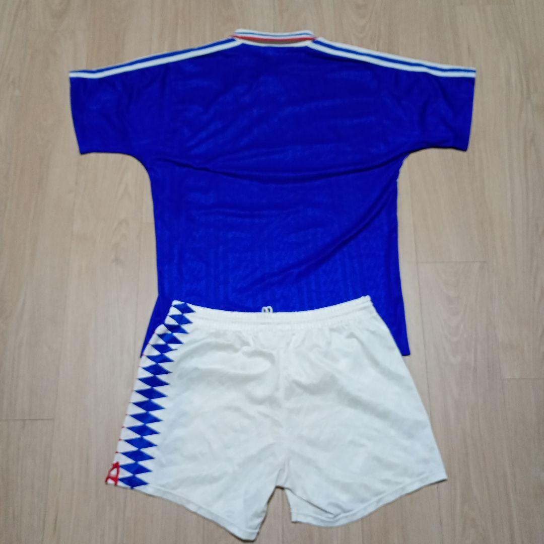 希少 adidas ユニフォーム上下セット サッカーフランス代表 90S