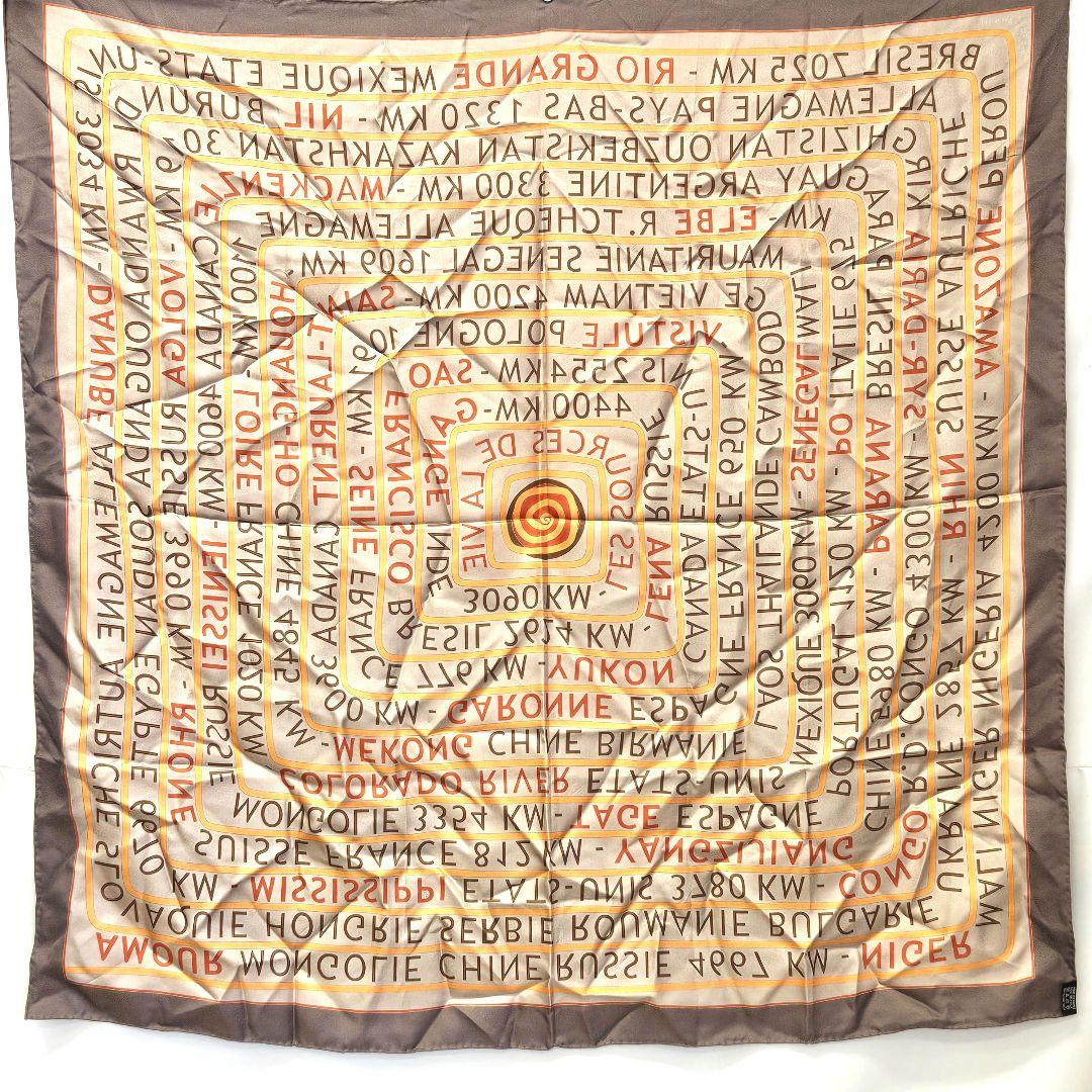 エルメス スカーフ カレ90 LES SOURCES DE LA VIE